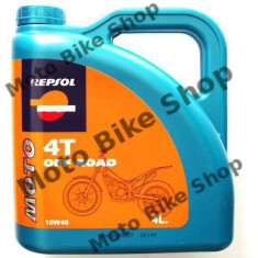 MBS Ulei Repsol Racing Off Road 4T 10W40 4L, Cod Produs: 002984