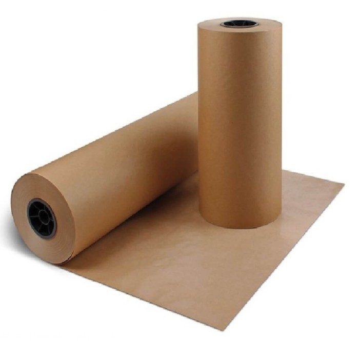 Hartie pentru Constructii Kraft Natur 80 g/m&sup2;, 67 Kg/Rola, 100cm x 700m, Hartie Ambalaje Rezistente, Hartie de Constructii, Hartie Constructii Natur,