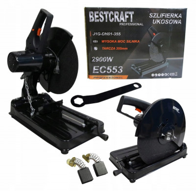 Fierastrau debitat metale 2900w disc 355mm circular debitator masa menghina reglaj (EC553) foto