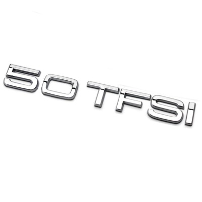 Emblema 5.0 TFSI spate portbagaj Audi foto