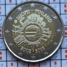 Finlanda 2 euro 2012 UNC - 10 Years of Euro Cash - km 178 - E001