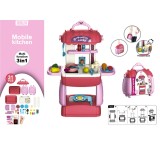 Cumpara ieftin Play set bucatarie, in gentuta, 31 piese, China