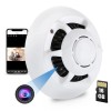 Camera Spion Detector de fum iUni D103, 16GB, Wi-Fi, Vizualizare 4K