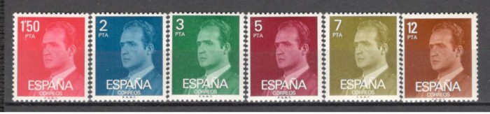 Spania.1976 Regele Juan Carlos hartie normala SS.213