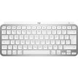 Tastatura wireless Logitech MX Keys Mini Minimalist pentru Mac, Iluminata, Pale Grey