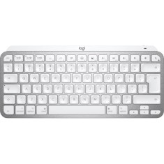 Tastatura wireless Logitech MX Keys Mini Minimalist pentru Mac, Iluminata, Pale Grey