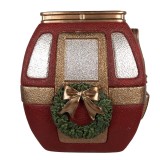 Decoratiune Craciun metal multicolor 47x48x51 cm