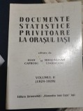 Documente statistice privitoare la oraşul Iaşi vol. II I Caproşu, M.R.Ungureanu