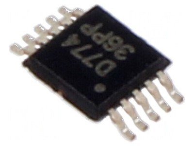 Convertor D/A 12bit 4 canale VSSOP10 -40&amp;divide;105&amp;deg;C &amp;plusmn;1LSB foto