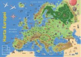 Plansa. Harta Europei - Editura Didactica Publishing House