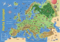 Plansa. Harta Europei - Didactica Publishing House