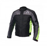 Cumpara ieftin Geaca Moto Adrenaline Pyramid 2.0 PPE, Negru/Gri/Verde, Marime 2XL