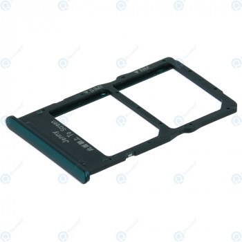 Huawei P40 Lite (JNY-L21A JNY-LX1) Tavă Sim + Tavă pentru card Nano verde zdrobit 51661PSJ