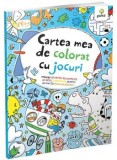 Cumpara ieftin Cartea mea de colorat cu jocuri/***
