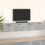 vidaXL Dulapuri de perete, 2 buc., gri sonoma, 100x36,5x35 cm, lemn 3115671