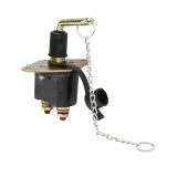 Contact general heblu 12/24V 250A, conector din cupru M10, pentru UTB MAN Volvo, Breckner Germany