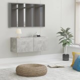 Cumpara ieftin Comodă TV, gri beton, 80 x 30 x 30 cm, lemn prelucrat