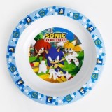 Farfurie ad&acirc;ncă din plastic cu model Sonic, &Oslash;20,5 cm, CMCLASS