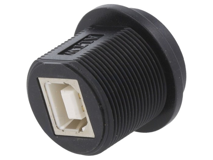 Conector soclu USB B IP68