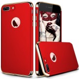 Cumpara ieftin Husa telefon Iphone 7 Plus ofera protectie 3in1 Ultrasubtire - Lux Red Matte