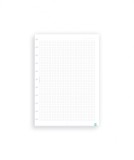 Rezerva 50 coli - Ingeniox Notebook - A4 Grid | Carchivo