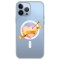 Husa personalizata apple iphone 15 pro max, magsafe, pink heart