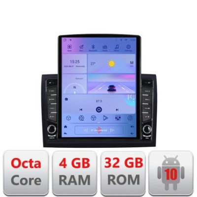 Navigatie Fiat ducato 2006- G-ducato ecran tip TESLA 9.7&amp;quot; cu Android Radio Bluetooth Internet GPS WIFI 4+32GB DSP 4G O v1 CarStore Technology foto