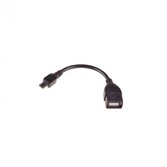 Adaptor OTG USB 3.0 - MicroUSB 13cm Negru