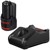 Bosch 1600Z0002X + GAL 12V-40 - Acumulator Li-Ion 12 V 2 Ah + Incarcator