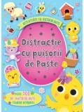 Distractie cu puisorii de Paste. Activitati cu autocolante/***