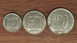 Iugoslavia - set de colectie istoric - 10 50 100 dinari / dinara 1988 / 1989 XF+, Europa