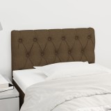 Gossi tablie de pat, maro inchis, 80x7x78/88 cm, textil