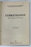 REVISTA ' STOMATOLOGIA ' SI ALTE PUBLICATII CU ARTICOLE DIN DOMENIU STOMATOLOGIC , COLEGAT DE 30 EXEMPLARE , APARUTE INTRE 1967 -1973