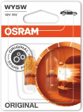 Set 2 becuri WY5W Osram Original blister