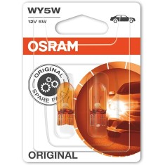 Set 2 becuri WY5W Osram Original blister