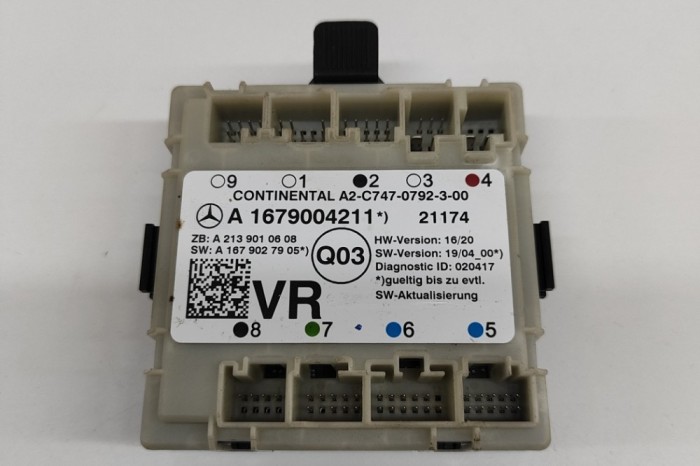 Modul de control ușă dreapta față MERCEDES-BENZ SPRINTER 3,5-t Van 907, 910 2021 OEM: A1679004211,A2139010608,A1679027905,A2C7470792300 28792797