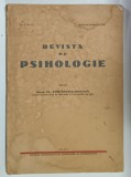 REVISTA DE PSIHOLOGIE , VOL. 1 , No. 4 ,OCTOMBRIE - DECEMBRIE , 1938