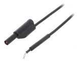 Cablu de măsurare 19A cu mufă banană 4mm