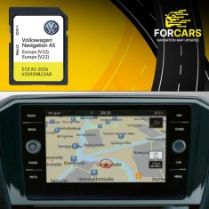 SD Card navigație Volkswagen Discover Media MIB2 Europa + Rom&acirc;nia V22 2026