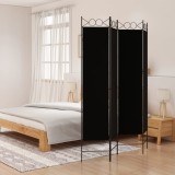 VidaXL Paravan de cameră cu 3 panouri, 160x200 cm, textil