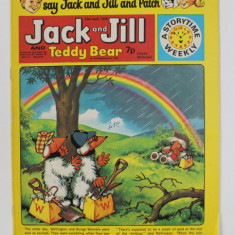 JACK AND JILL AND TEDDY BEAR , ` REVISTA CU BENZI DESENATE PENTRU COPII , 12 APRIL , 1975