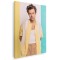 Tablou Harry Styles cantaret 2086 Tablou canvas pe panza CU RAMA 80x120 cm