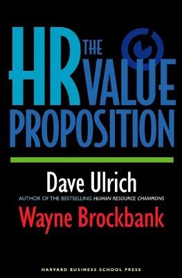 The HR Value Proposition foto