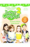 Happy Campers 2. Student&#039;s Book and Workbook - Angela Llanas, Libby Williams, Ana-Magdalena Iordachescu, Mariana Stoenescu