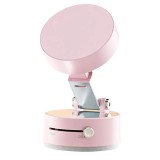 Suport magnetic Flippy pentru telefon, pliabil si retractabil pe ambele parti, pentru toate telefoanele mobile, roz