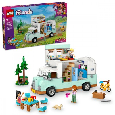 LEGO FRIENDS AVENTURA &amp;Icirc;N RULOTA CU PRIETENII 42663 foto
