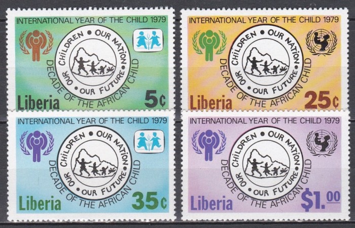 Liberia 1979 - Anul Internațional al Copilului, MNH