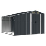 Cumpara ieftin Sopron de gradina, antracit, 277x279x179 cm, otel galvanizat