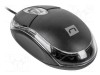 Mouse optic negru cu cablu USB A 1,25m NATEC