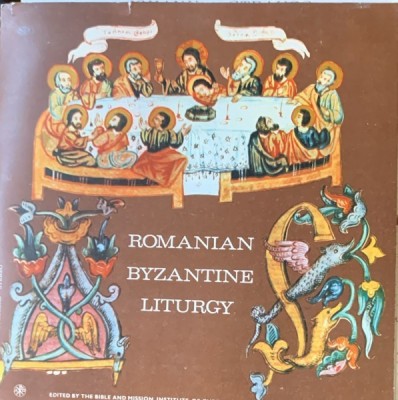 Vinil Romanian Byzantine Liturgy foto